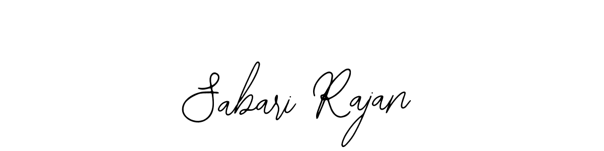 Design your own signature with our free online signature maker. With this signature software, you can create a handwritten (Bearetta-2O07w) signature for name Sabari Rajan. Sabari Rajan signature style 12 images and pictures png