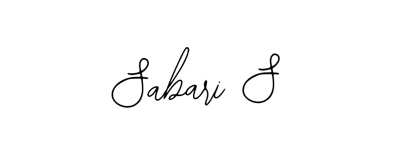 Similarly Bearetta-2O07w is the best handwritten signature design. Signature creator online .You can use it as an online autograph creator for name Sabari S. Sabari S signature style 12 images and pictures png
