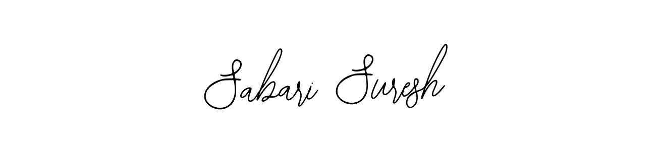 Sabari Suresh stylish signature style. Best Handwritten Sign (Bearetta-2O07w) for my name. Handwritten Signature Collection Ideas for my name Sabari Suresh. Sabari Suresh signature style 12 images and pictures png