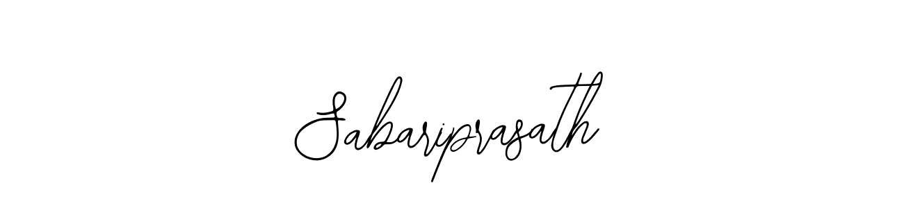 Create a beautiful signature design for name Sabariprasath. With this signature (Bearetta-2O07w) fonts, you can make a handwritten signature for free. Sabariprasath signature style 12 images and pictures png