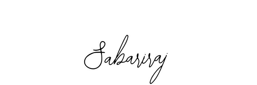 How to make Sabariraj signature? Bearetta-2O07w is a professional autograph style. Create handwritten signature for Sabariraj name. Sabariraj signature style 12 images and pictures png