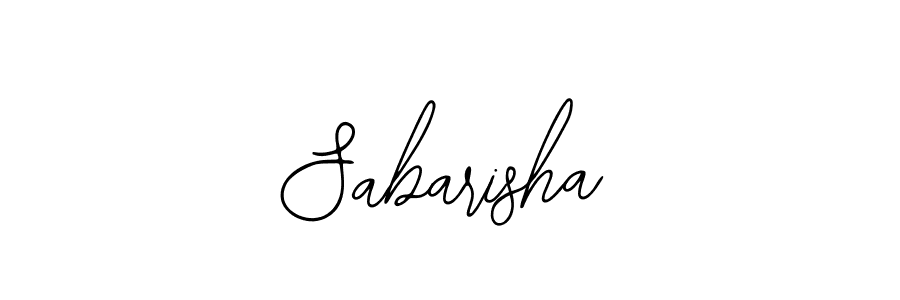 Make a beautiful signature design for name Sabarisha. Use this online signature maker to create a handwritten signature for free. Sabarisha signature style 12 images and pictures png