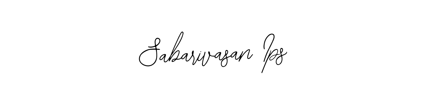 How to Draw Sabarivasan Ips signature style? Bearetta-2O07w is a latest design signature styles for name Sabarivasan Ips. Sabarivasan Ips signature style 12 images and pictures png