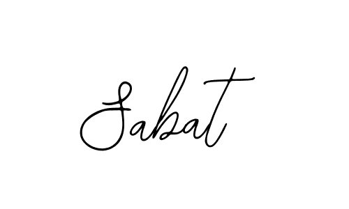 Design your own signature with our free online signature maker. With this signature software, you can create a handwritten (Bearetta-2O07w) signature for name Sabat. Sabat signature style 12 images and pictures png