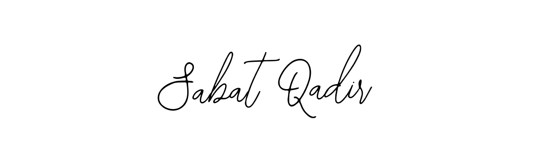 This is the best signature style for the Sabat Qadir name. Also you like these signature font (Bearetta-2O07w). Mix name signature. Sabat Qadir signature style 12 images and pictures png