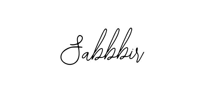 You should practise on your own different ways (Bearetta-2O07w) to write your name (Sabbbir) in signature. don't let someone else do it for you. Sabbbir signature style 12 images and pictures png