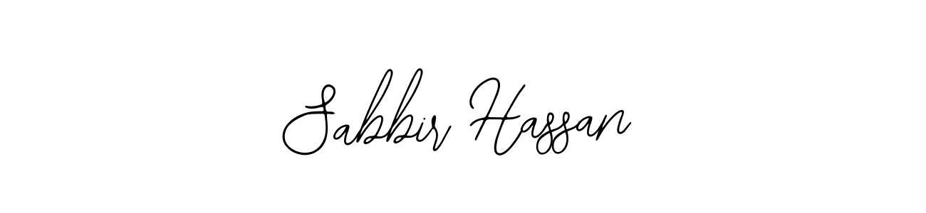 Make a beautiful signature design for name Sabbir Hassan. With this signature (Bearetta-2O07w) style, you can create a handwritten signature for free. Sabbir Hassan signature style 12 images and pictures png