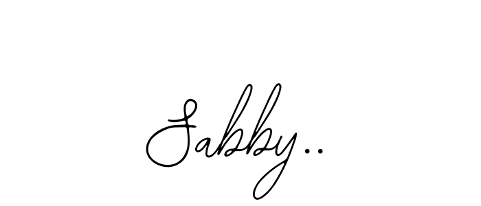 Also You can easily find your signature by using the search form. We will create Sabby.. name handwritten signature images for you free of cost using Bearetta-2O07w sign style. Sabby.. signature style 12 images and pictures png