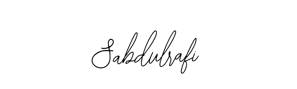 Also we have Sabdulrafi name is the best signature style. Create professional handwritten signature collection using Bearetta-2O07w autograph style. Sabdulrafi signature style 12 images and pictures png