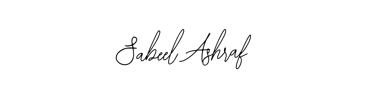 Make a beautiful signature design for name Sabeel Ashraf. Use this online signature maker to create a handwritten signature for free. Sabeel Ashraf signature style 12 images and pictures png