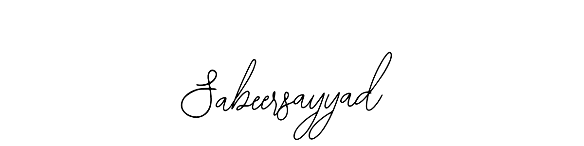 Make a beautiful signature design for name Sabeersayyad. With this signature (Bearetta-2O07w) style, you can create a handwritten signature for free. Sabeersayyad signature style 12 images and pictures png