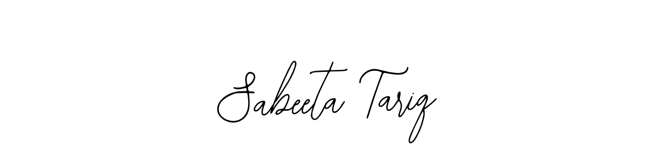 It looks lik you need a new signature style for name Sabeeta Tariq. Design unique handwritten (Bearetta-2O07w) signature with our free signature maker in just a few clicks. Sabeeta Tariq signature style 12 images and pictures png