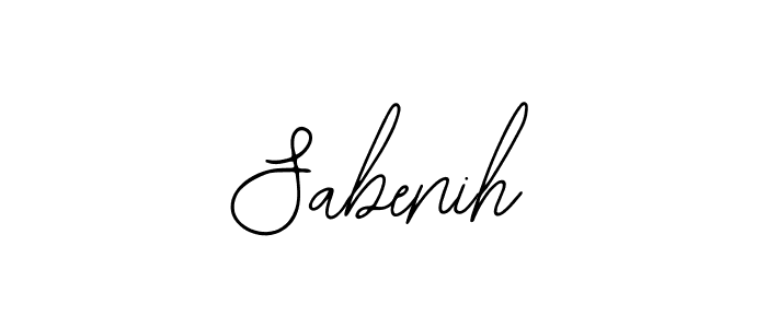 You should practise on your own different ways (Bearetta-2O07w) to write your name (Sabenih) in signature. don't let someone else do it for you. Sabenih signature style 12 images and pictures png