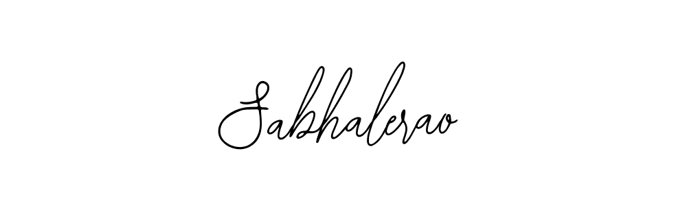 How to Draw Sabhalerao signature style? Bearetta-2O07w is a latest design signature styles for name Sabhalerao. Sabhalerao signature style 12 images and pictures png