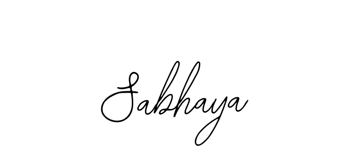 You should practise on your own different ways (Bearetta-2O07w) to write your name (Sabhaya) in signature. don't let someone else do it for you. Sabhaya signature style 12 images and pictures png