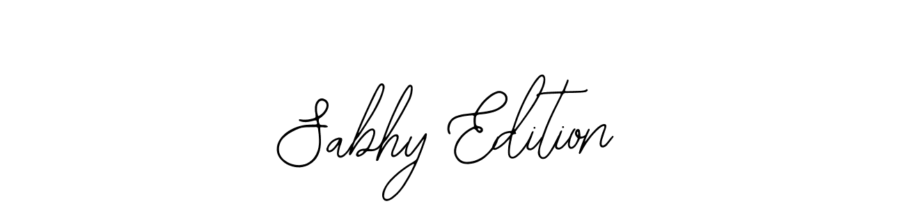 Here are the top 10 professional signature styles for the name Sabhy Edition. These are the best autograph styles you can use for your name. Sabhy Edition signature style 12 images and pictures png