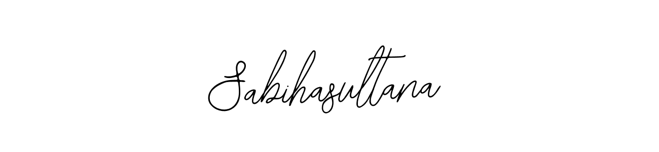 Design your own signature with our free online signature maker. With this signature software, you can create a handwritten (Bearetta-2O07w) signature for name Sabihasultana. Sabihasultana signature style 12 images and pictures png