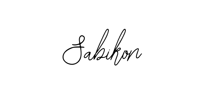 Make a short Sabikon signature style. Manage your documents anywhere anytime using Bearetta-2O07w. Create and add eSignatures, submit forms, share and send files easily. Sabikon signature style 12 images and pictures png
