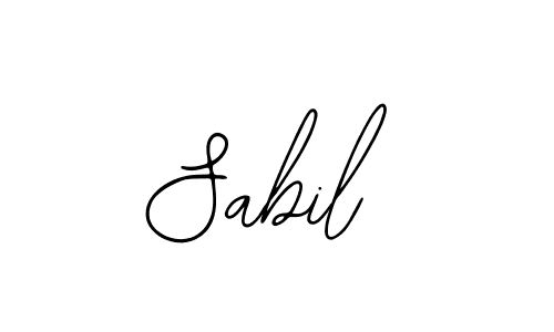 Sabil stylish signature style. Best Handwritten Sign (Bearetta-2O07w) for my name. Handwritten Signature Collection Ideas for my name Sabil. Sabil signature style 12 images and pictures png