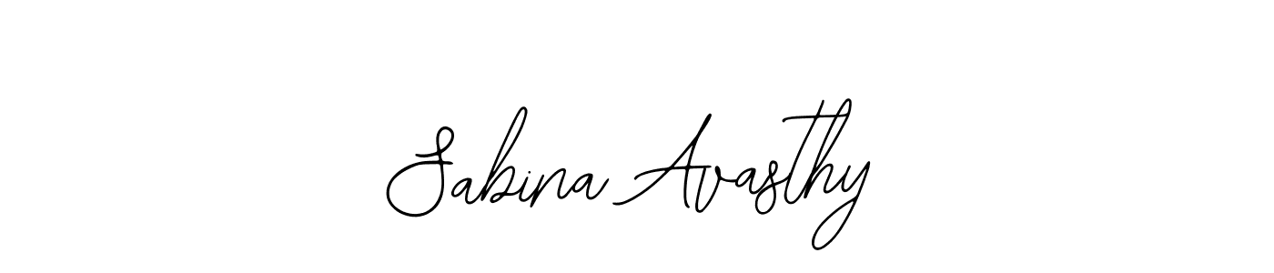 Sabina Avasthy stylish signature style. Best Handwritten Sign (Bearetta-2O07w) for my name. Handwritten Signature Collection Ideas for my name Sabina Avasthy. Sabina Avasthy signature style 12 images and pictures png