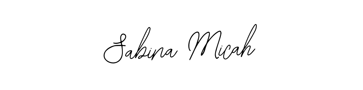 How to Draw Sabina Micah signature style? Bearetta-2O07w is a latest design signature styles for name Sabina Micah. Sabina Micah signature style 12 images and pictures png
