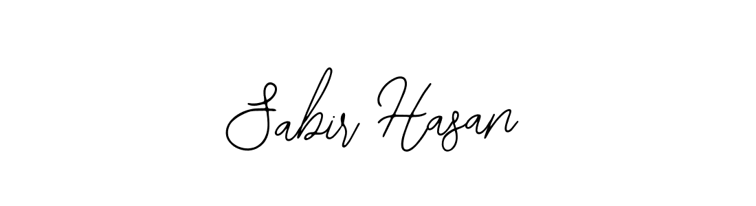 The best way (Bearetta-2O07w) to make a short signature is to pick only two or three words in your name. The name Sabir Hasan include a total of six letters. For converting this name. Sabir Hasan signature style 12 images and pictures png