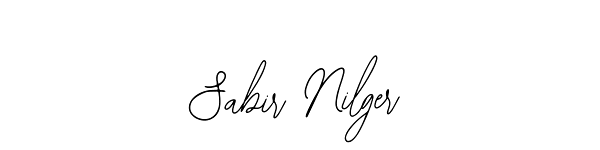 It looks lik you need a new signature style for name Sabir Nilger. Design unique handwritten (Bearetta-2O07w) signature with our free signature maker in just a few clicks. Sabir Nilger signature style 12 images and pictures png