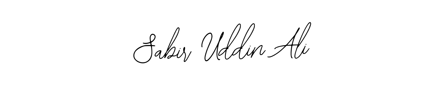 How to make Sabir Uddin Ali name signature. Use Bearetta-2O07w style for creating short signs online. This is the latest handwritten sign. Sabir Uddin Ali signature style 12 images and pictures png