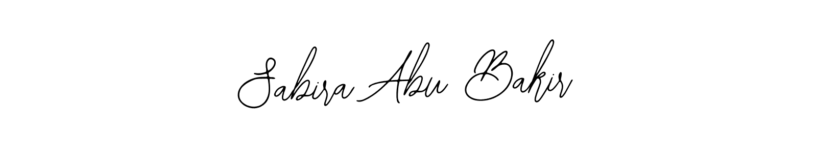 Make a short Sabira Abu Bakir signature style. Manage your documents anywhere anytime using Bearetta-2O07w. Create and add eSignatures, submit forms, share and send files easily. Sabira Abu Bakir signature style 12 images and pictures png