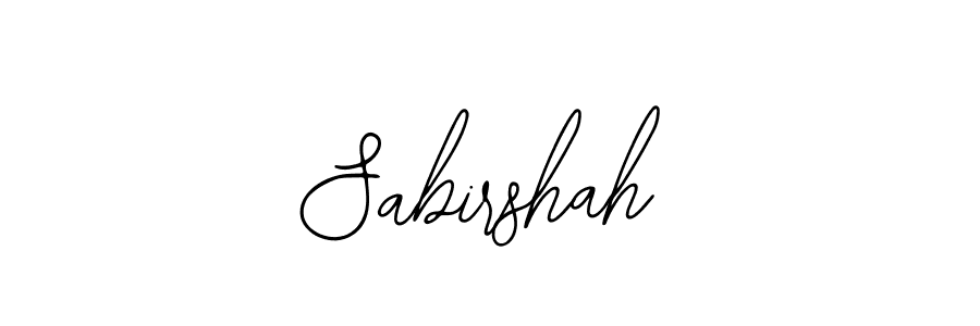 Make a beautiful signature design for name Sabirshah. With this signature (Bearetta-2O07w) style, you can create a handwritten signature for free. Sabirshah signature style 12 images and pictures png