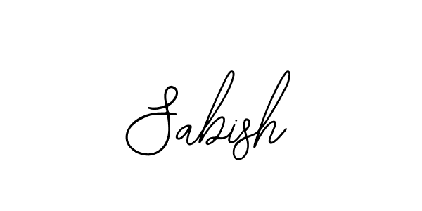if you are searching for the best signature style for your name Sabish. so please give up your signature search. here we have designed multiple signature styles  using Bearetta-2O07w. Sabish signature style 12 images and pictures png