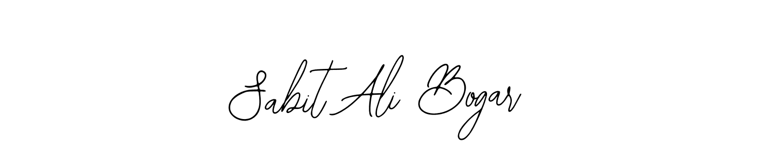 This is the best signature style for the Sabit Ali Bogar name. Also you like these signature font (Bearetta-2O07w). Mix name signature. Sabit Ali Bogar signature style 12 images and pictures png