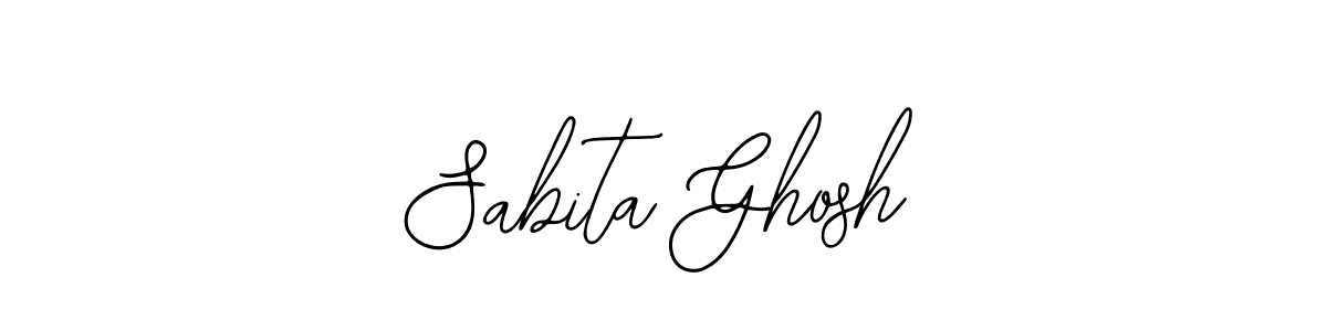 Design your own signature with our free online signature maker. With this signature software, you can create a handwritten (Bearetta-2O07w) signature for name Sabita Ghosh. Sabita Ghosh signature style 12 images and pictures png