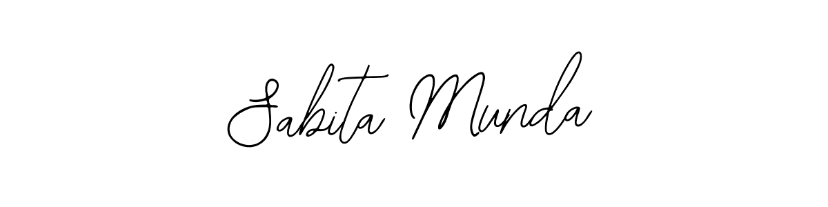You should practise on your own different ways (Bearetta-2O07w) to write your name (Sabita Munda) in signature. don't let someone else do it for you. Sabita Munda signature style 12 images and pictures png