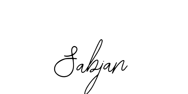 if you are searching for the best signature style for your name Sabjan. so please give up your signature search. here we have designed multiple signature styles  using Bearetta-2O07w. Sabjan signature style 12 images and pictures png