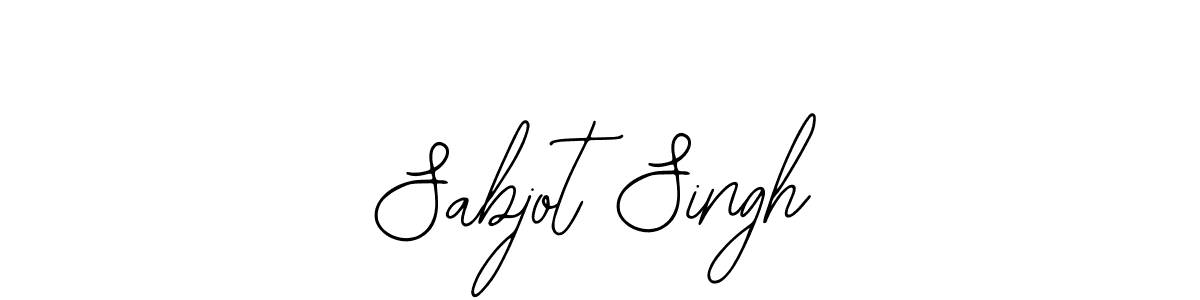 Create a beautiful signature design for name Sabjot Singh. With this signature (Bearetta-2O07w) fonts, you can make a handwritten signature for free. Sabjot Singh signature style 12 images and pictures png