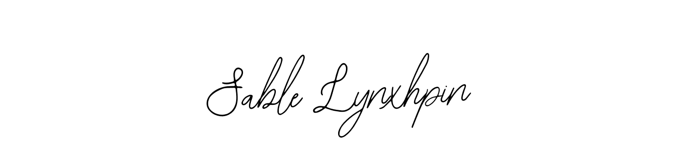 Design your own signature with our free online signature maker. With this signature software, you can create a handwritten (Bearetta-2O07w) signature for name Sable Lynxhpin. Sable Lynxhpin signature style 12 images and pictures png