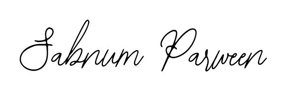 Make a beautiful signature design for name Sabnum Parween. Use this online signature maker to create a handwritten signature for free. Sabnum Parween signature style 12 images and pictures png