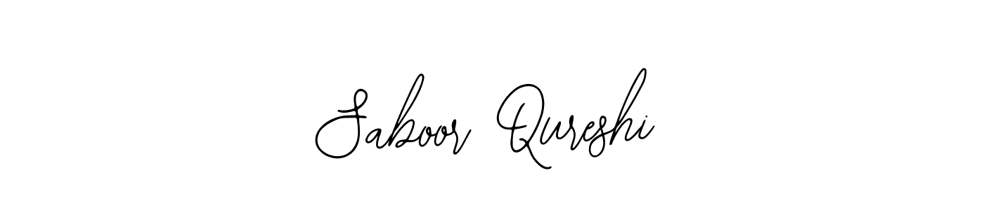 You should practise on your own different ways (Bearetta-2O07w) to write your name (Saboor Qureshi) in signature. don't let someone else do it for you. Saboor Qureshi signature style 12 images and pictures png