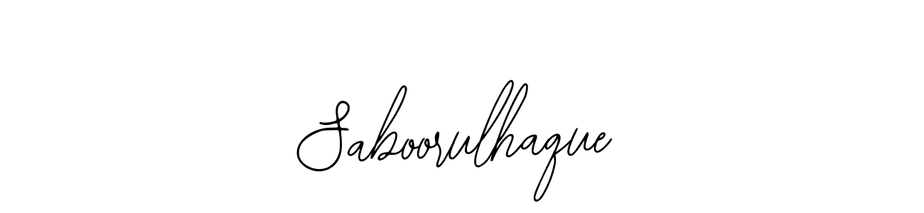 Bearetta-2O07w is a professional signature style that is perfect for those who want to add a touch of class to their signature. It is also a great choice for those who want to make their signature more unique. Get Saboorulhaque name to fancy signature for free. Saboorulhaque signature style 12 images and pictures png