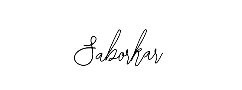 if you are searching for the best signature style for your name Saborkar. so please give up your signature search. here we have designed multiple signature styles  using Bearetta-2O07w. Saborkar signature style 12 images and pictures png