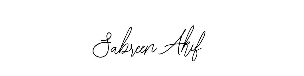 Make a short Sabreen Akif signature style. Manage your documents anywhere anytime using Bearetta-2O07w. Create and add eSignatures, submit forms, share and send files easily. Sabreen Akif signature style 12 images and pictures png