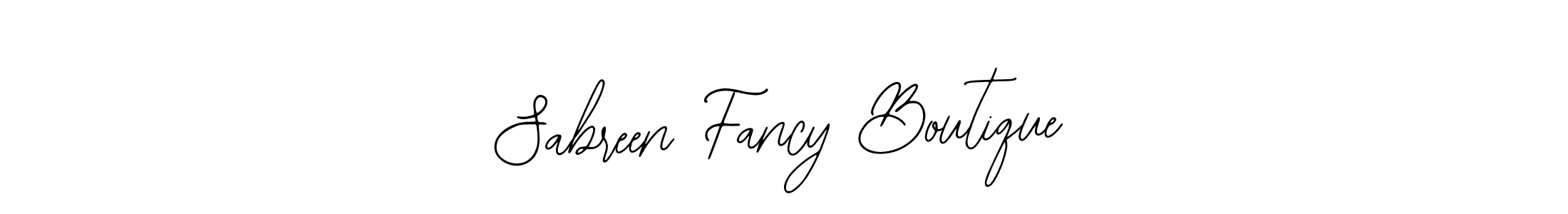 Make a beautiful signature design for name Sabreen Fancy Boutique. With this signature (Bearetta-2O07w) style, you can create a handwritten signature for free. Sabreen Fancy Boutique signature style 12 images and pictures png