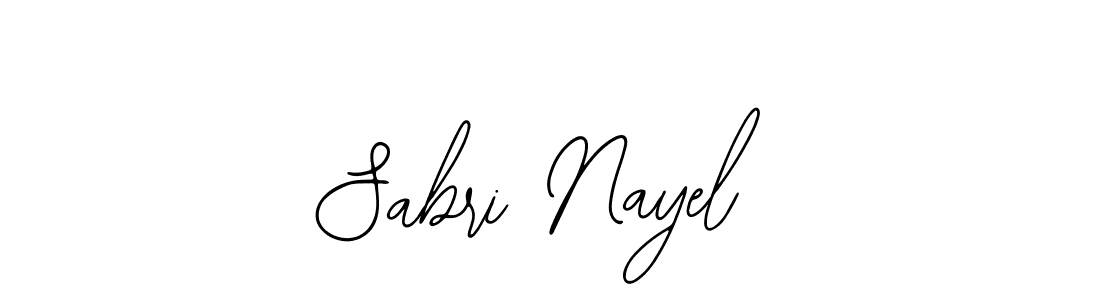 How to make Sabri Nayel signature? Bearetta-2O07w is a professional autograph style. Create handwritten signature for Sabri Nayel name. Sabri Nayel signature style 12 images and pictures png