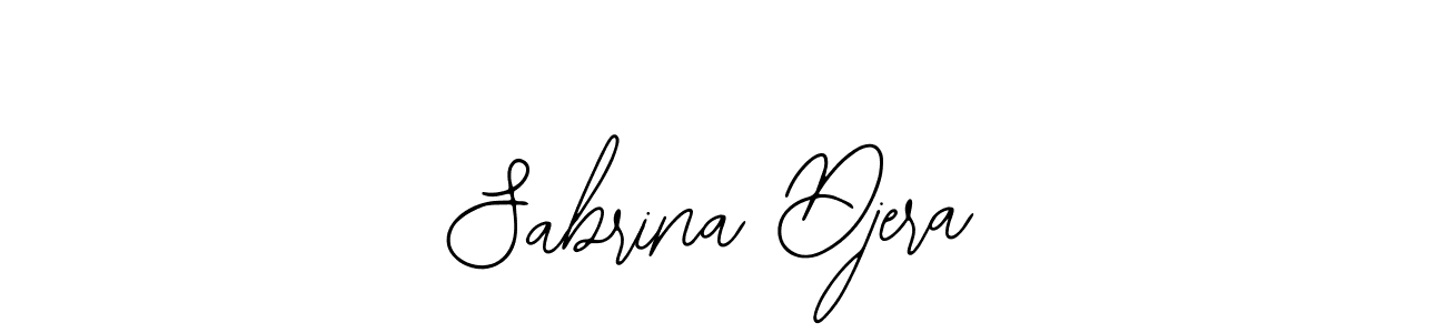 You should practise on your own different ways (Bearetta-2O07w) to write your name (Sabrina Djera) in signature. don't let someone else do it for you. Sabrina Djera signature style 12 images and pictures png