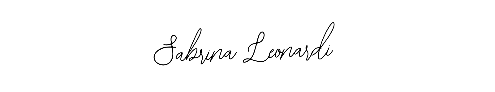 Sabrina Leonardi stylish signature style. Best Handwritten Sign (Bearetta-2O07w) for my name. Handwritten Signature Collection Ideas for my name Sabrina Leonardi. Sabrina Leonardi signature style 12 images and pictures png