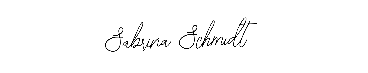 You should practise on your own different ways (Bearetta-2O07w) to write your name (Sabrina Schmidt) in signature. don't let someone else do it for you. Sabrina Schmidt signature style 12 images and pictures png