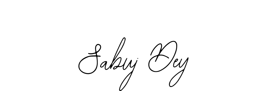 How to Draw Sabuj Dey signature style? Bearetta-2O07w is a latest design signature styles for name Sabuj Dey. Sabuj Dey signature style 12 images and pictures png