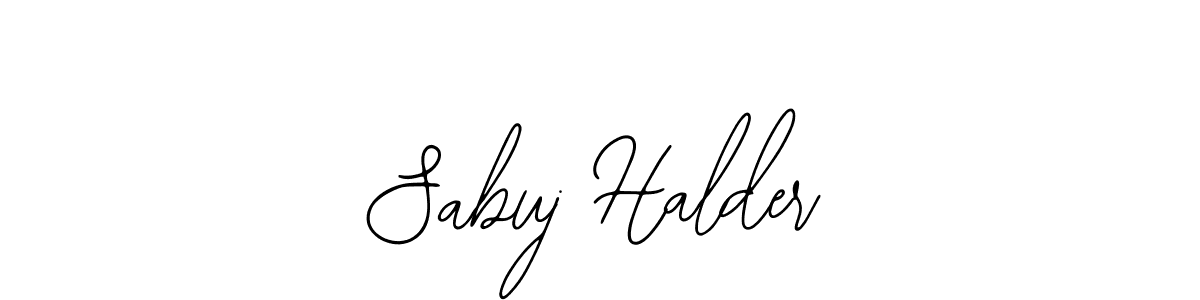 Design your own signature with our free online signature maker. With this signature software, you can create a handwritten (Bearetta-2O07w) signature for name Sabuj Halder. Sabuj Halder signature style 12 images and pictures png