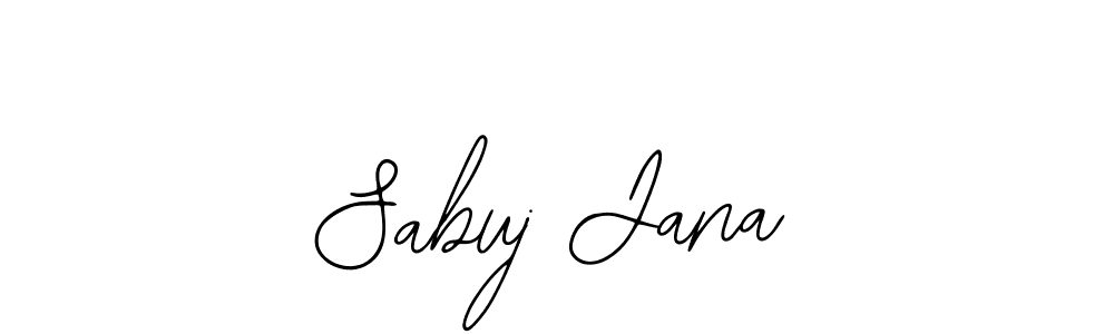 Also we have Sabuj Jana name is the best signature style. Create professional handwritten signature collection using Bearetta-2O07w autograph style. Sabuj Jana signature style 12 images and pictures png